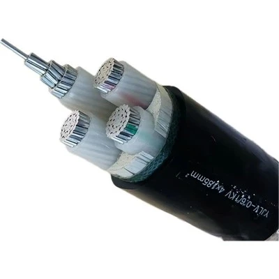 YJLV 0,6/1KV Fabriksdirekt flamskyddskabel Aluminiumkärna XLPE-isolerad PVC-mantel Kopparledare XLPE-kabel