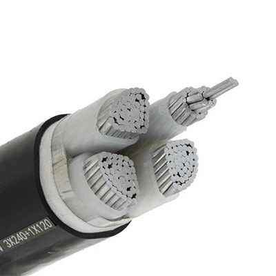 YJLV 0,6/1KV utomhusbruk LV aluminium XLPE-kabel UV-beständig pansar